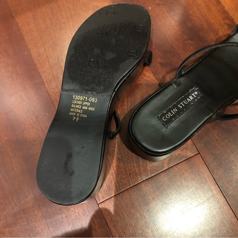 Colin Stuart - Leather Slides - Picture 3 of 3